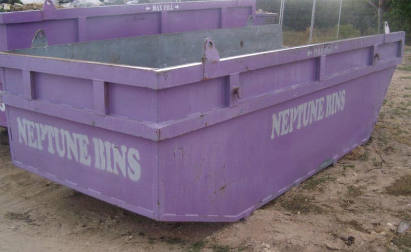 Neptune Skip Bins rubbish removal work in Port Kennedy