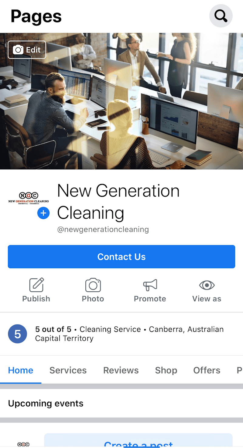 New Generation Cleaning pressure washing work in Canberra