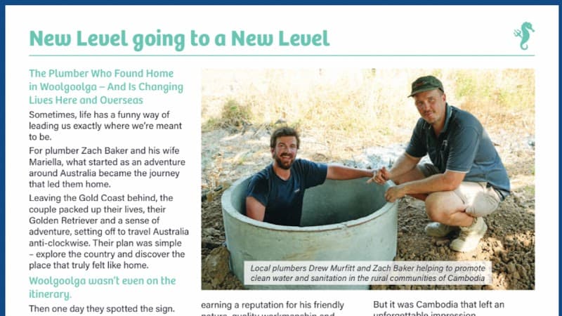 New Level Plumbing plumber work in Woolgoolga