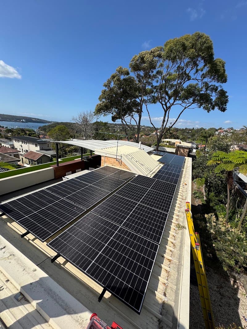 New Wave Energy Group solar panel installation work in Brookvale