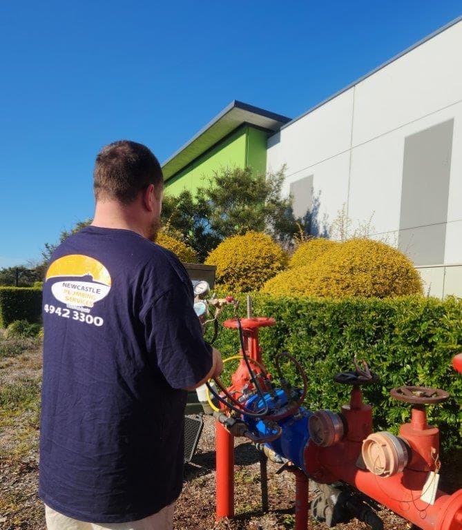 Newcastle Plumbing & Blocked Drain Specialist plumber work in Mayfield West