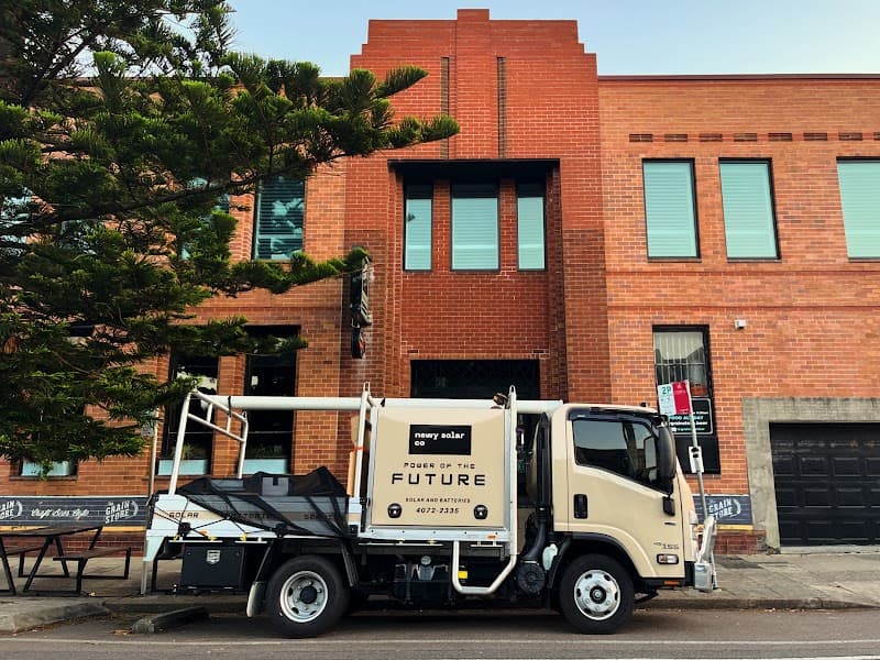 Newy Solar Co Pty Ltd solar panel installation work in Hamilton North