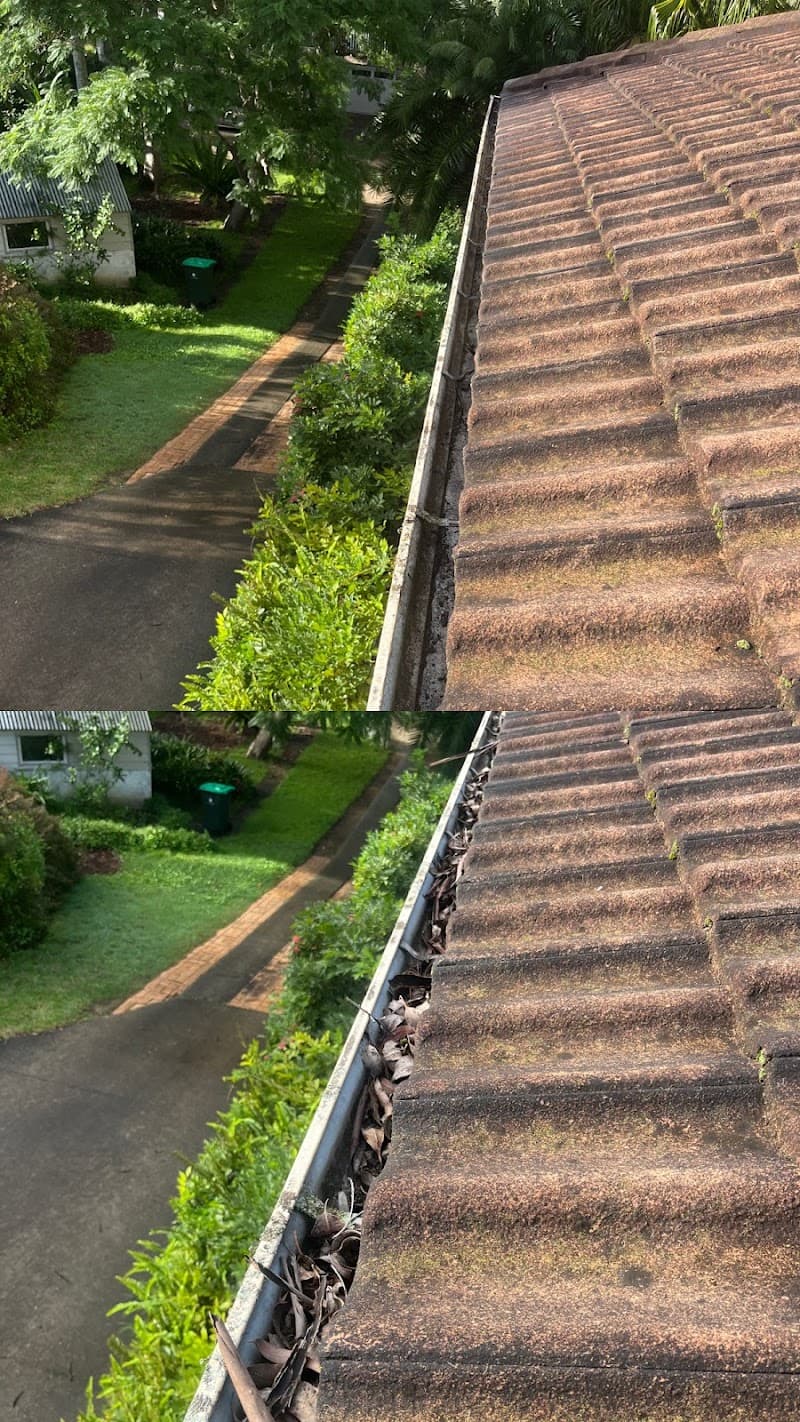NexGen Exterior Services gutter cleaning work in Jordan Springs