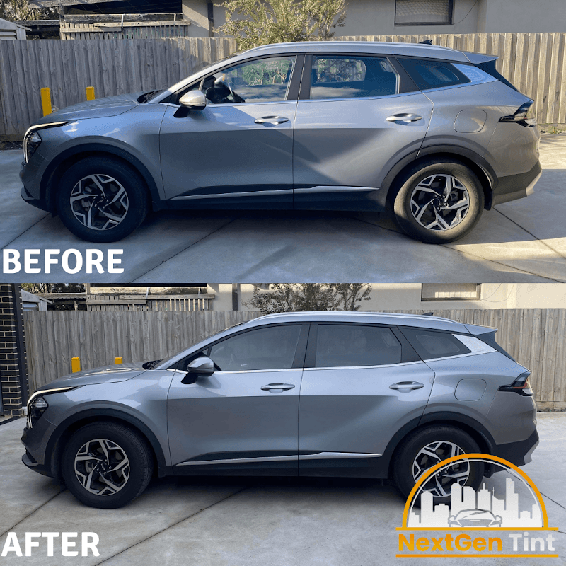 NextGen Tint window tinting work in Dandenong