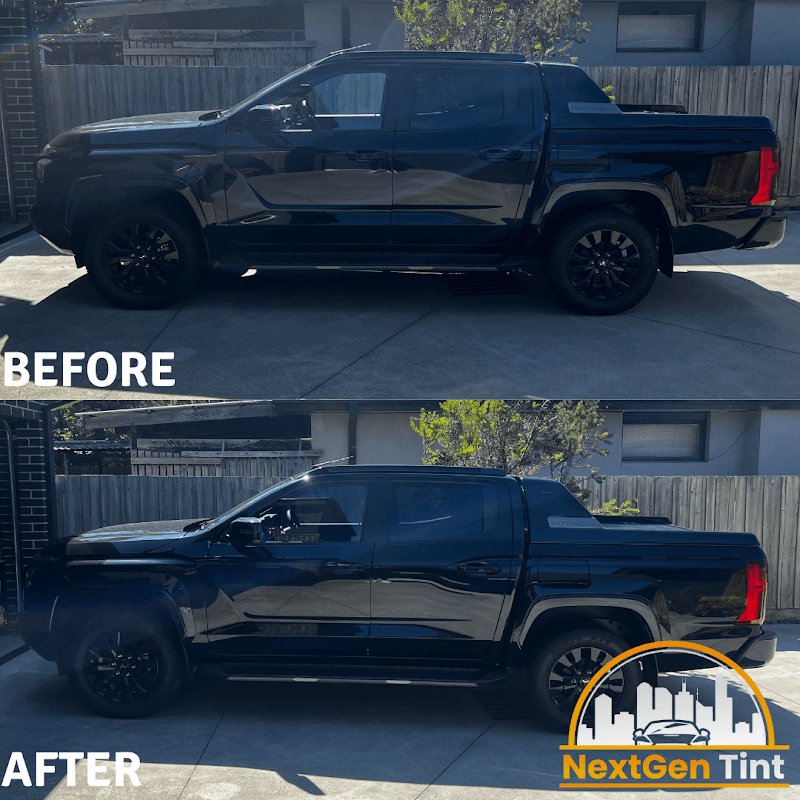NextGen Tint window tinting work in Dandenong
