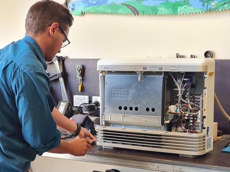 Nicholas Wilshire Plumbing Pty Ltd plumber work in Harlaxton