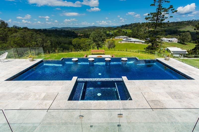 Noble Pools & Construction pool builder work in Birkdale