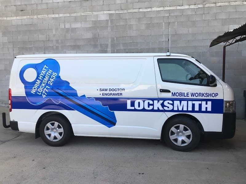 Norm Hyatt Locksmiths locksmith work in Townsville City