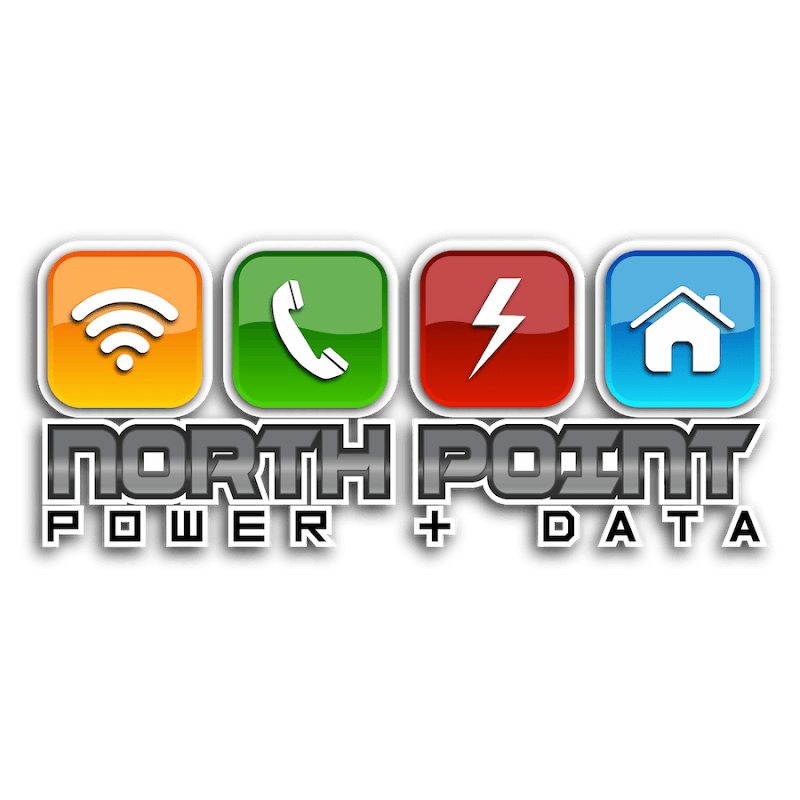 North Point Power and Data solar panel installation work in Manunda