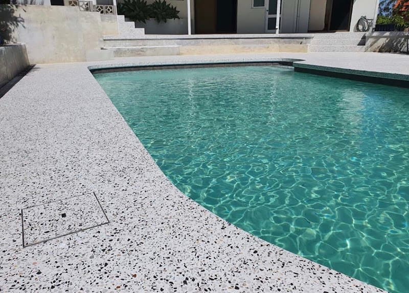 North Shore Pools and Landscaping pool builder work in Beldon