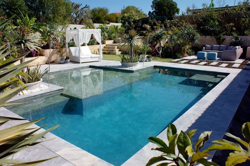 North Shore Pools and Landscaping pool builder work in Beldon