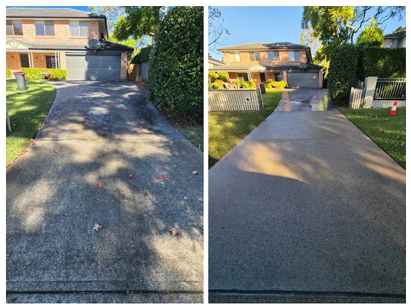 North Shore Pressure and Softwash pressure washing work in St Ives