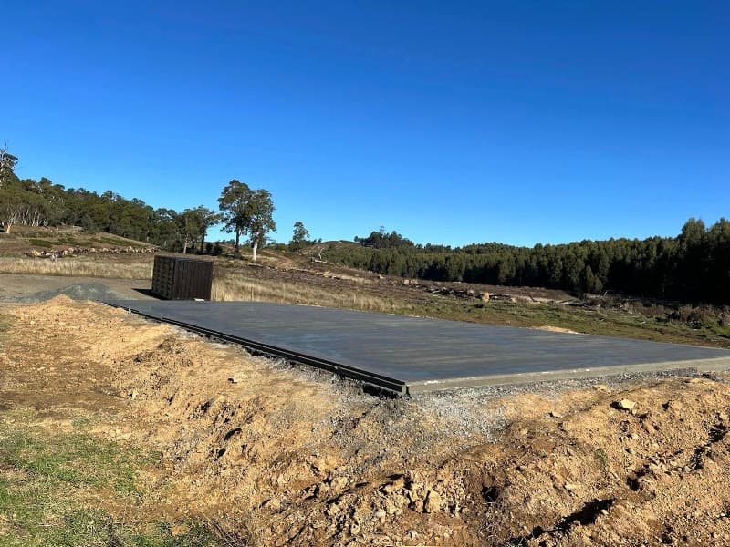 North Tas Excavation and Concreting concreting work in Kings Meadows