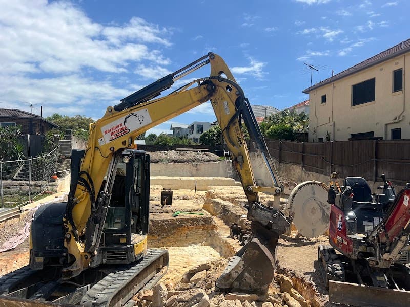 Northern Beaches Earthmoving demolition work in Manly