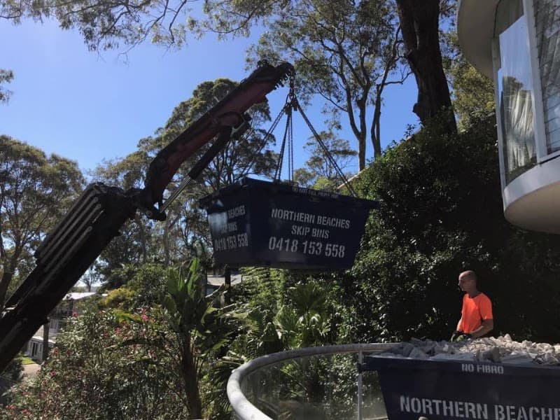 Northern Beaches Skip Bins rubbish removal work in Mona Vale