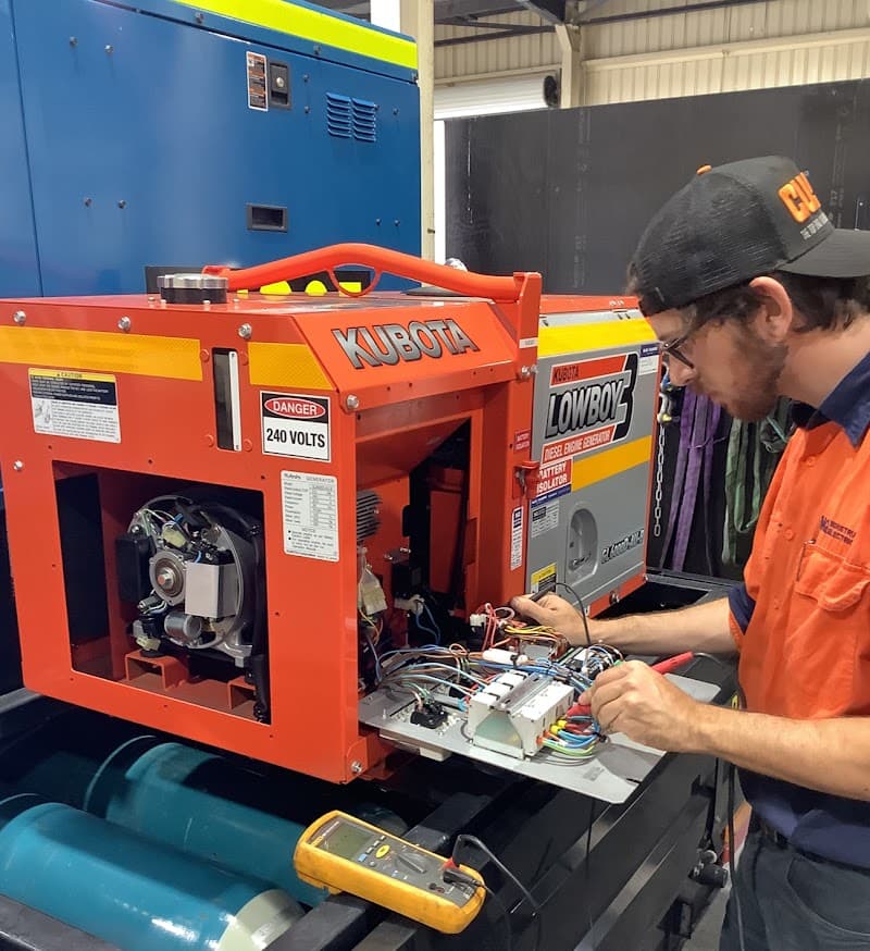 NQ Industrial Electrics electrician work in Mackay