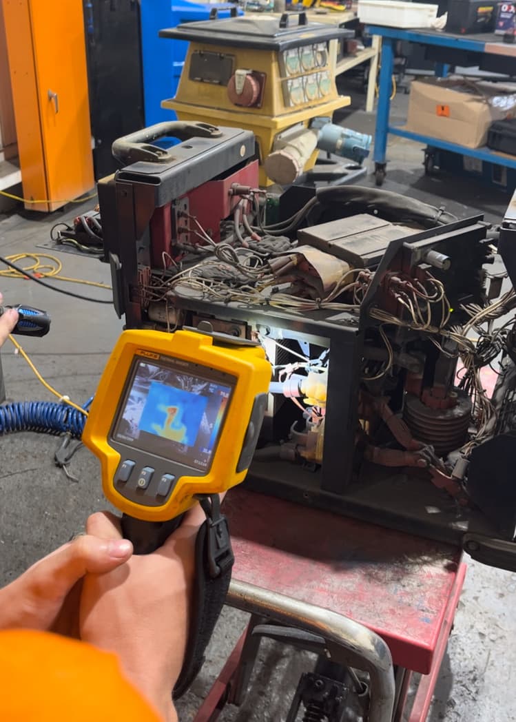NQ Industrial Electrics electrician work in Mackay