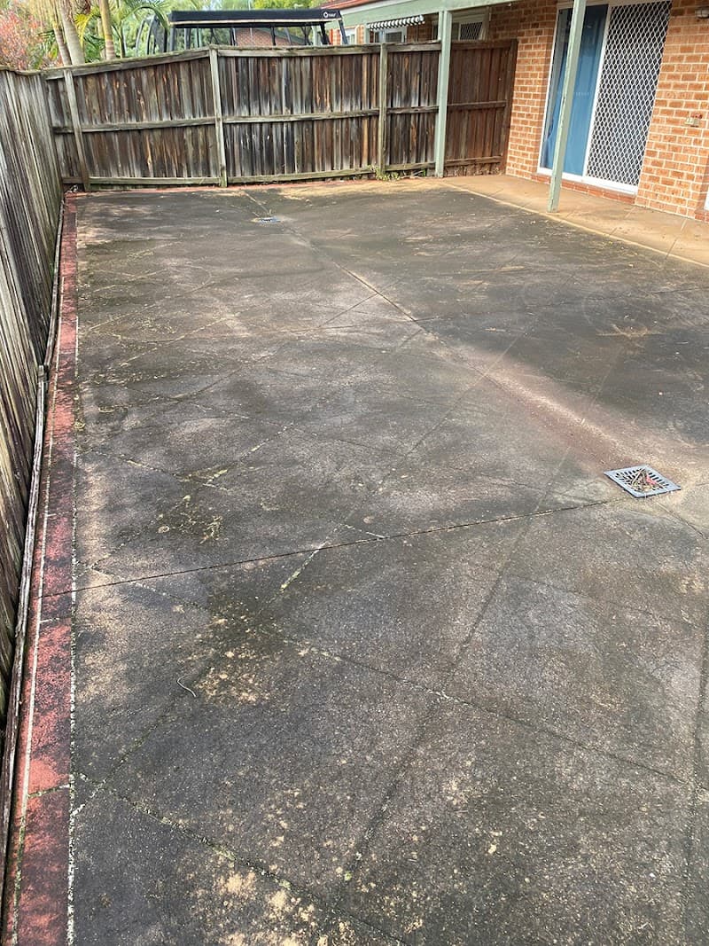 NTN Powerclean pressure washing work in South Penrith
