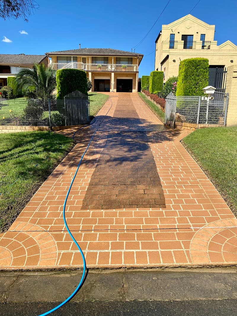 NTN Powerclean pressure washing work in South Penrith