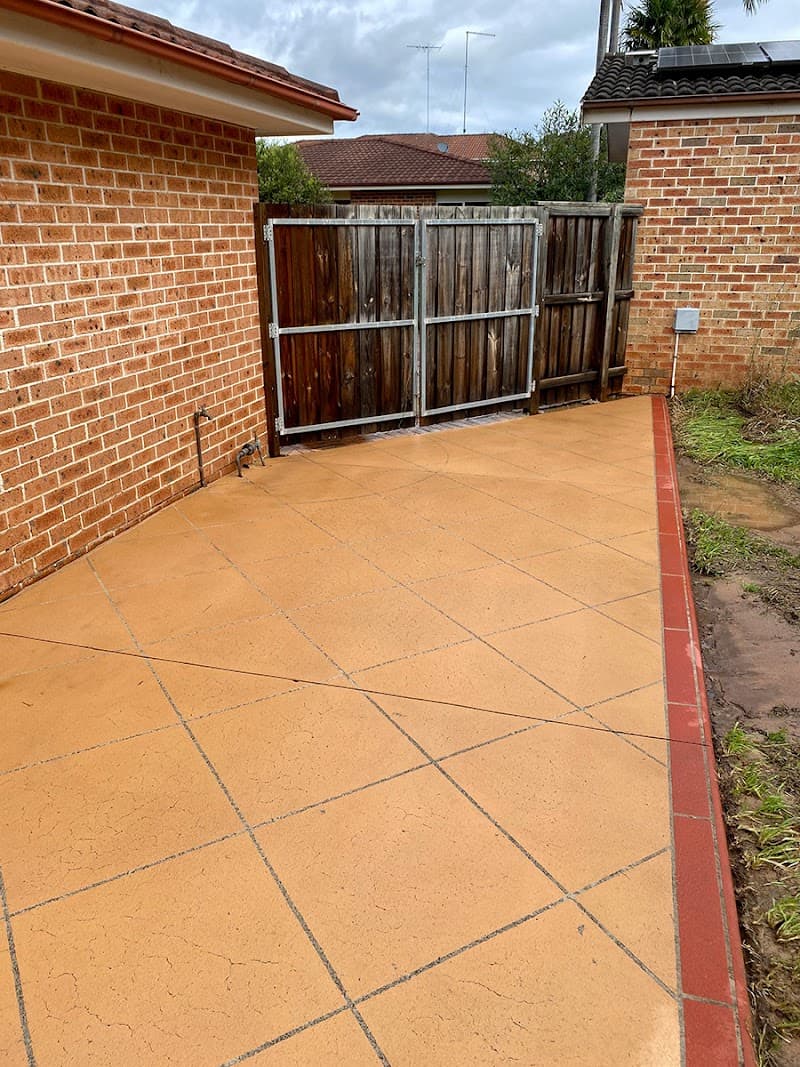 NTN Powerclean pressure washing work in South Penrith