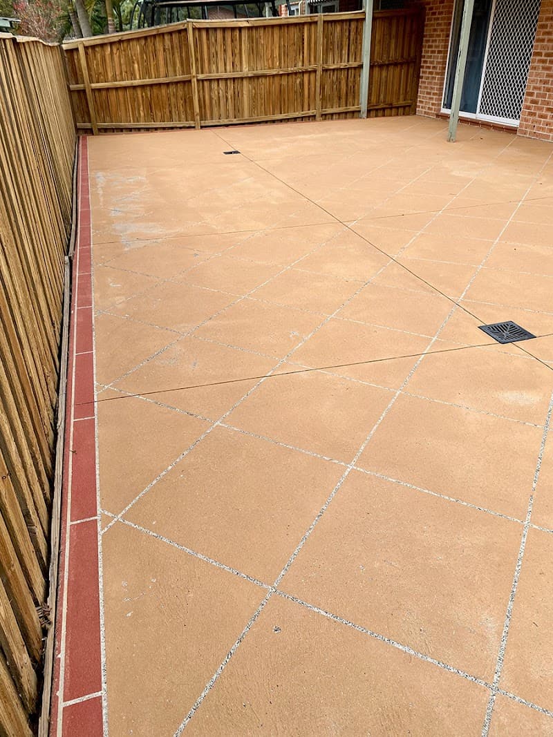 NTN Powerclean pressure washing work in South Penrith