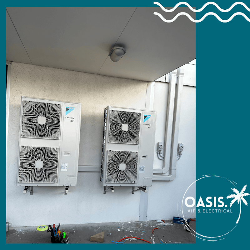 Oasis Air and Electrical air conditioning work in The Gardens