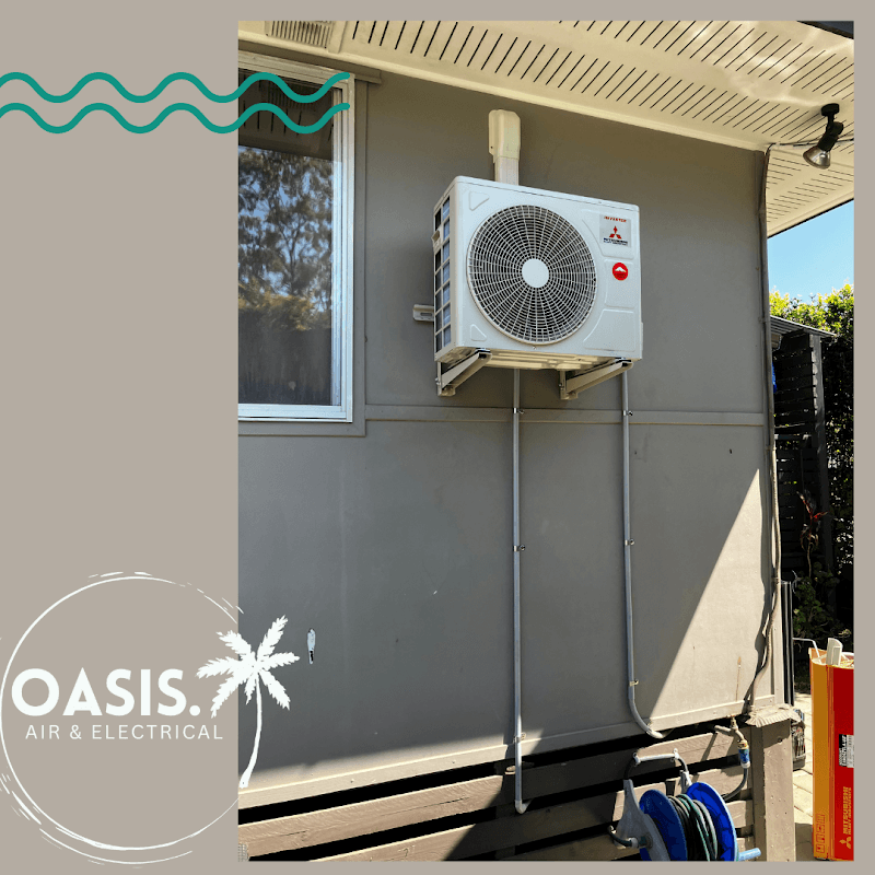 Oasis Air and Electrical air conditioning work in The Gardens