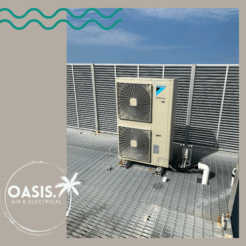 Oasis Air and Electrical air conditioning work in The Gardens