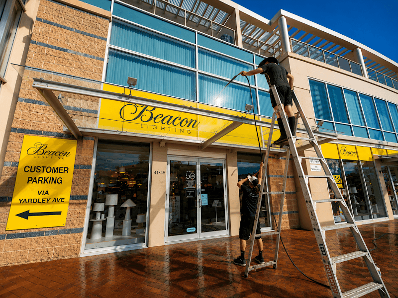 Oasis House Washing pressure washing work in Cromer