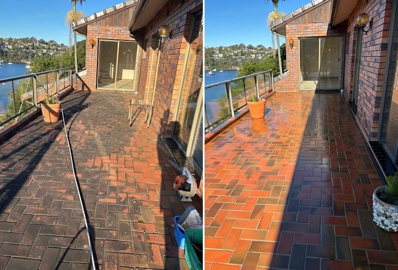 Oasis House Washing pressure washing work in Cromer