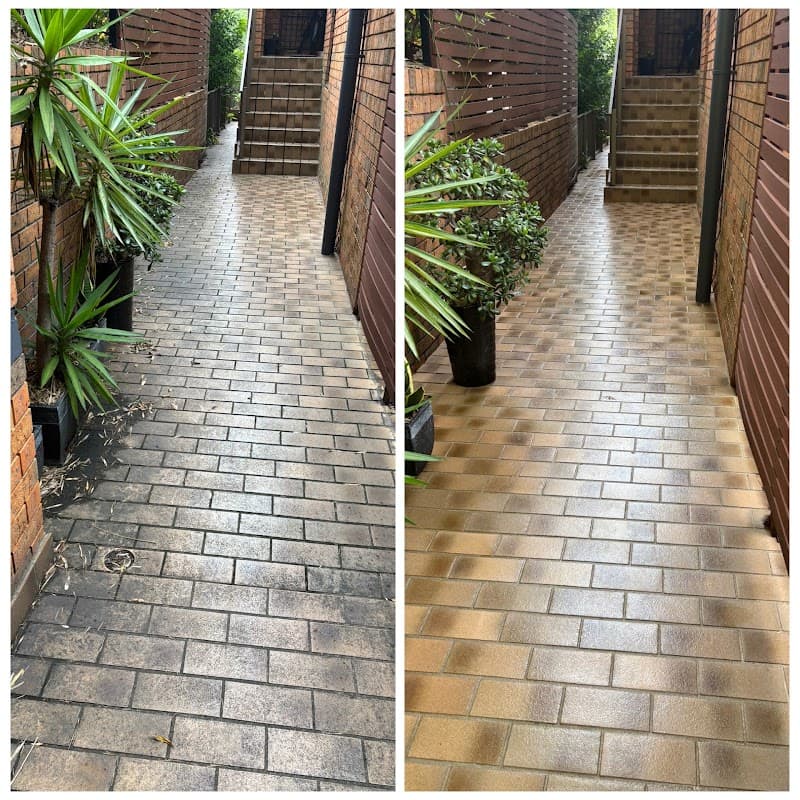 Oasis House Washing pressure washing work in Cromer