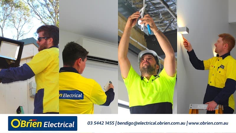 O'Brien Electrical & Air Conditioning Bendigo electrician work in East Bendigo