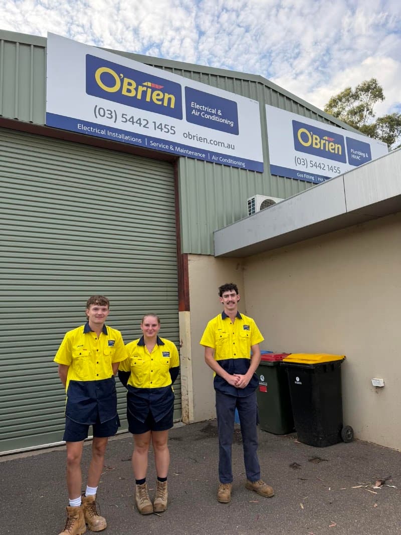 O'Brien Electrical & Air Conditioning Bendigo electrician work in East Bendigo