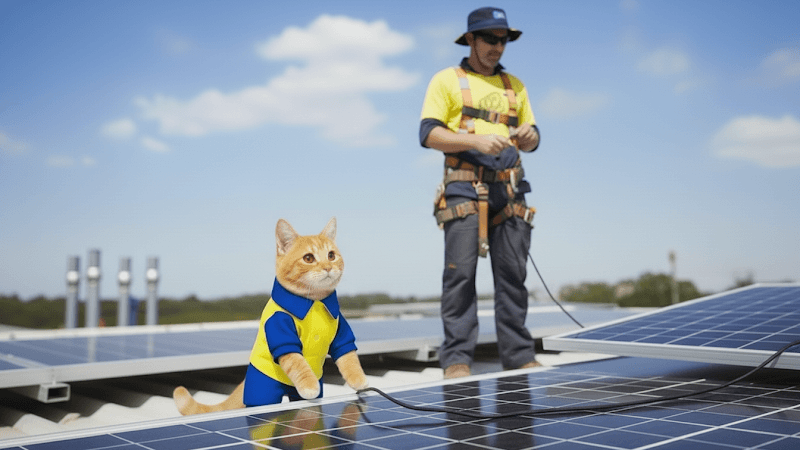 O'Brien Electrical & Solar Underwood solar panel installation work in Logan Central