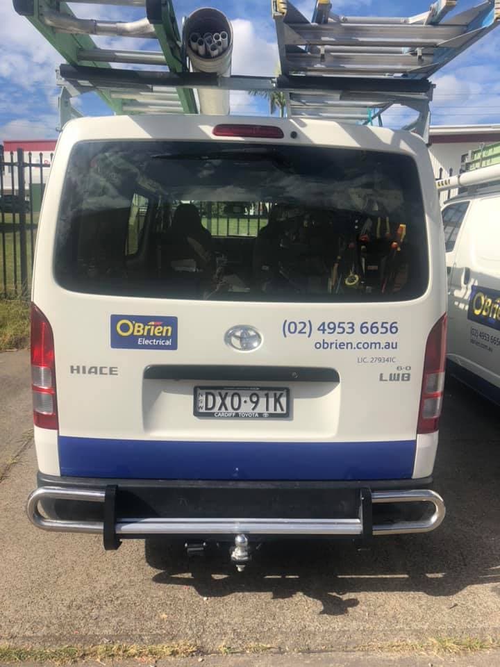 O'Brien Electrical Lake Macquarie electrician work in Cardiff