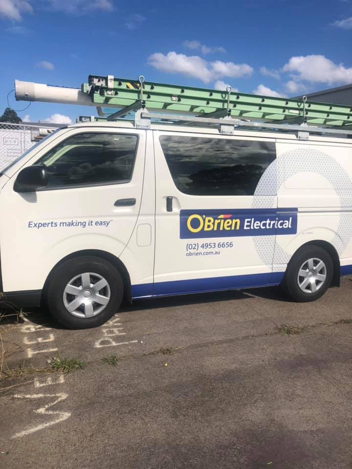 O'Brien Electrical Lake Macquarie electrician work in Cardiff
