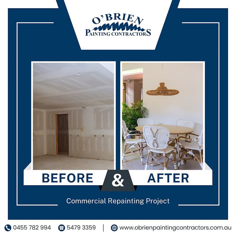 O'Brien Painting Contractors painter work in Maroochydore