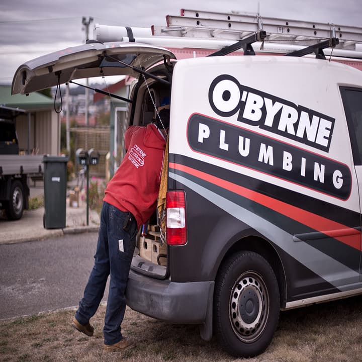 O'Byrne Plumbing plumber work in Invermay