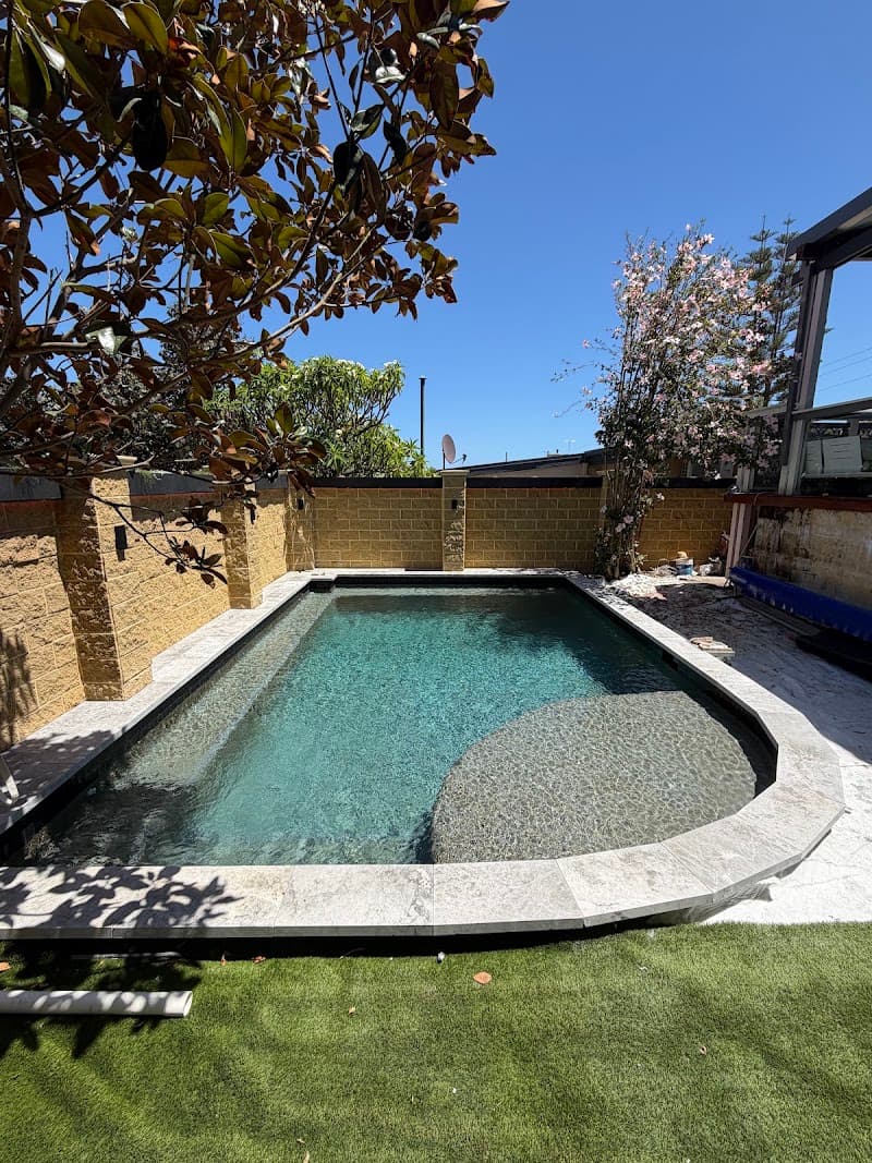Ocean Blu Pools & Spas Perth Western Australia pool builder work in Morley