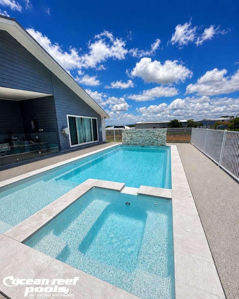 Ocean Reef Pools Mackay and Whitsundays pool builder work in Paget