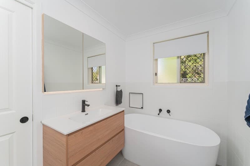 Olive & White Cabinetmaking bathroom renovation work in Park Avenue