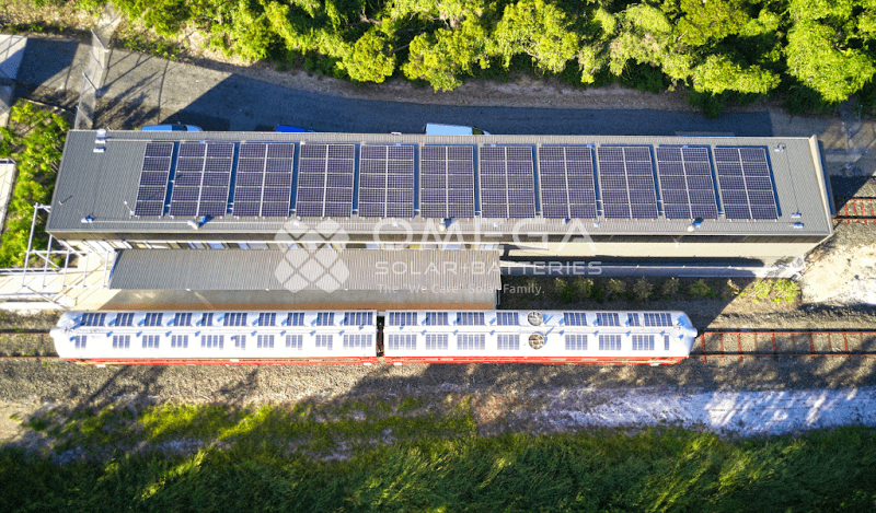 Omega Solar and Batteries solar panel installation work in Mudgeeraba