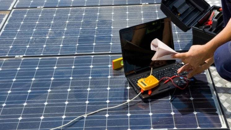 Omega Solar and Batteries solar panel installation work in Mudgeeraba