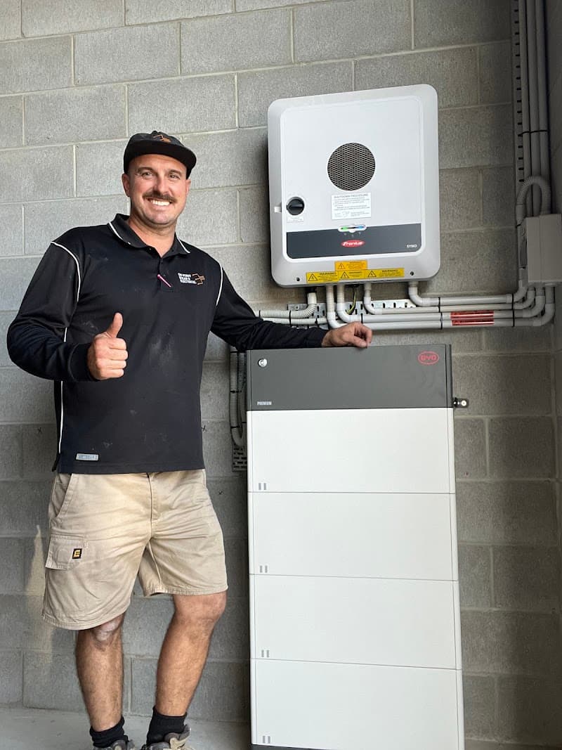 On Point Solar & Electrical solar panel installation work in West End