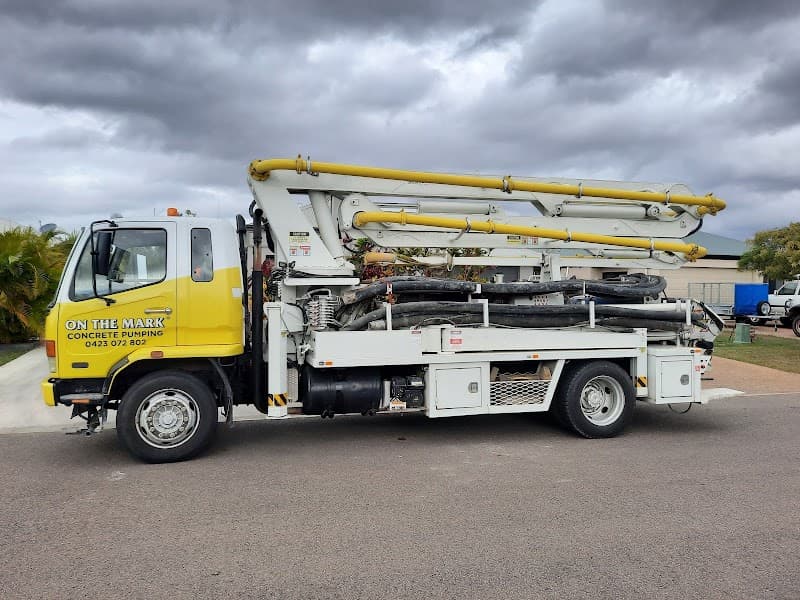 On The Mark Concrete Pumping Townsville concreting work in Burdell