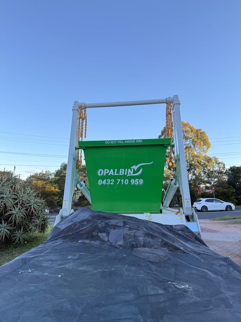 Opal Bins rubbish removal work in Rosehill
