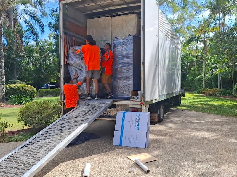 Optimove removalists brisbane removalist work in Brisbane City