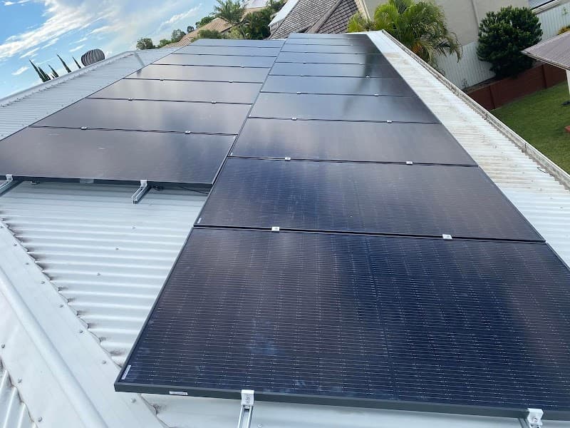 Optimum Solar Energy solar panel installation work in Enoggera