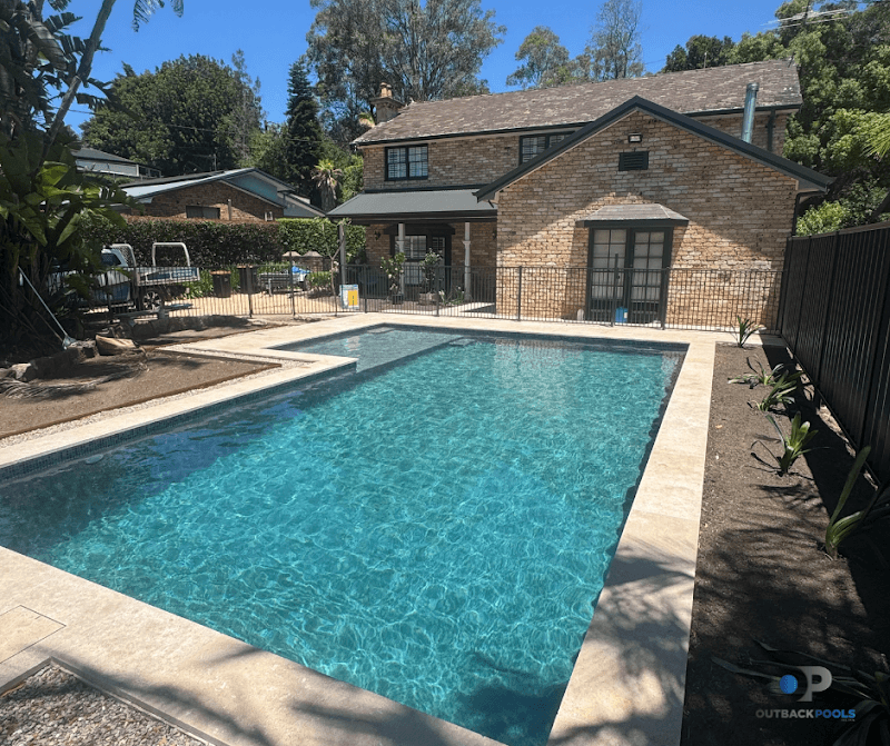 Outback Pools pool builder work in Jamisontown