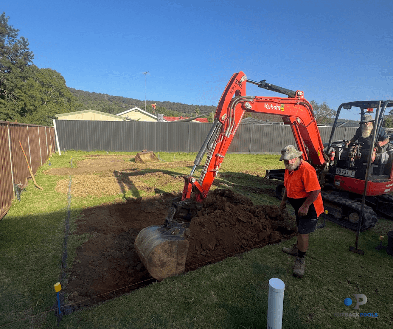 Outback Pools pool builder work in Jamisontown